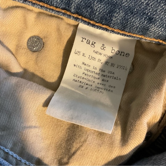 Rag & Bone Stove Pipe Jeans 29 - Picture 6 of 6